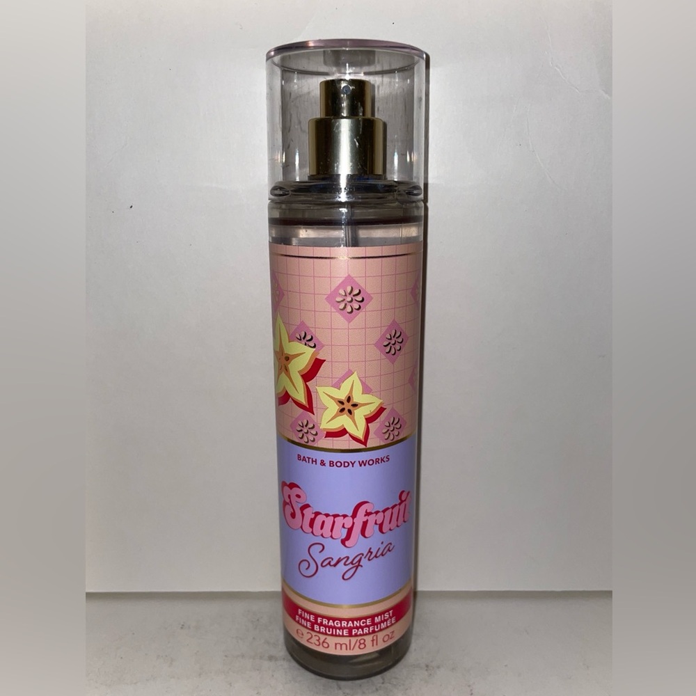 Bath & Body Works Starfruit Sangria Fragrance Mist 8oz Discontinued New